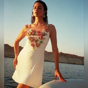 Cult Gaia Rhodes Dress- Off White